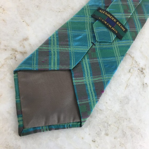 ALEXANDER JULIAN SILK TIE - Picture 11 of 14